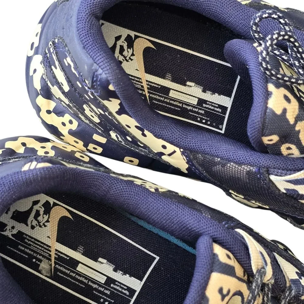 Rare Nike Men's 13 Cav Empt x Air Max 95' Blackened Blue Sneakers AVO765-400